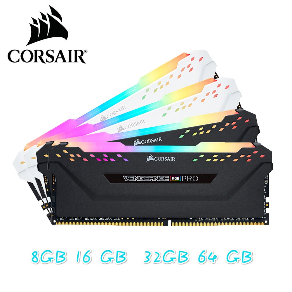 CORSAIR-Vengeance RGB PRO DDR4 RAM 8GB 3200MHz..